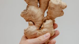 A Person Holding Fresh Ginger