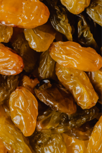 Close-Up Shot of RaisinsBy Eva Bronzini from Pexels