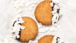 Photo of Cookies with Coconut Shavings