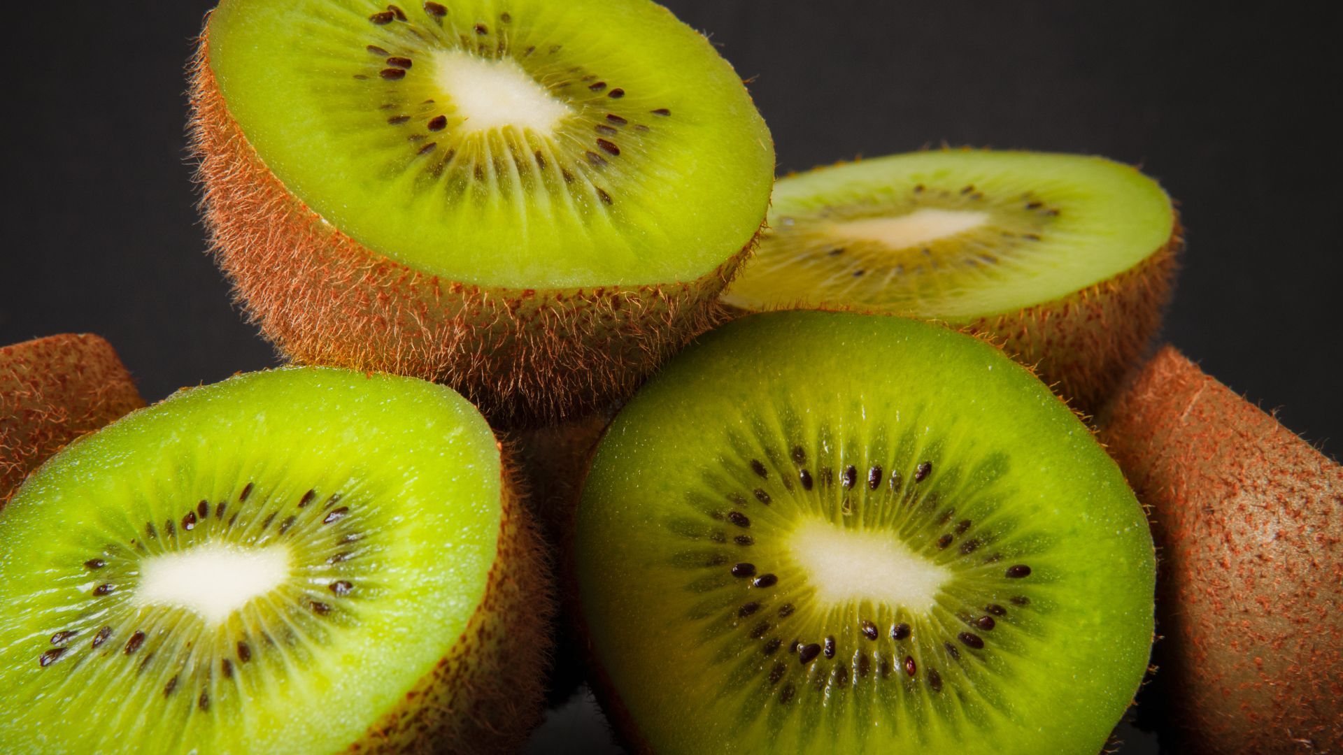 Sliced Kiwi Fruit