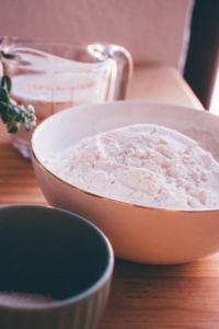 White Ceramic Bowl With FlourBy Monserrat Soldú from Pexels